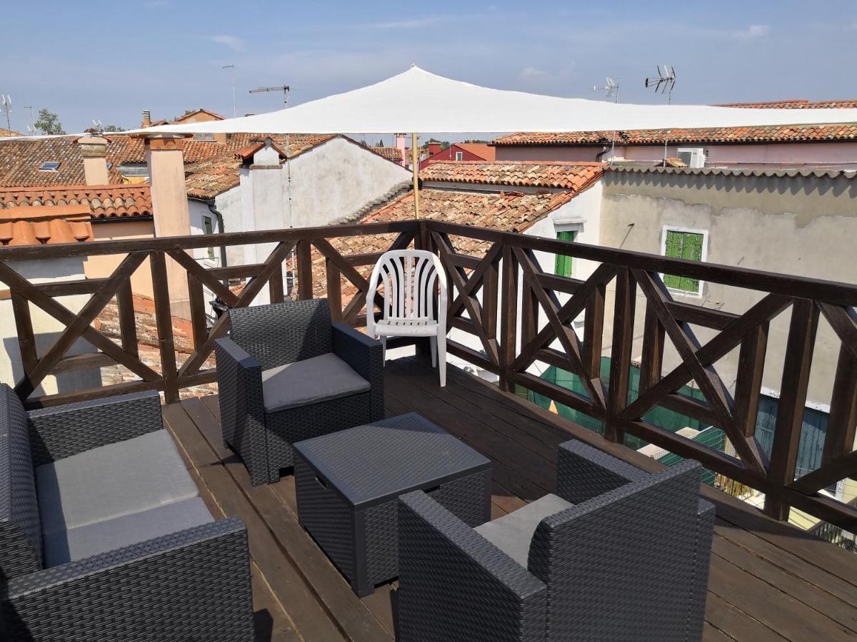 Casa Sul Cielo Di Burano Villa Exteriör bild